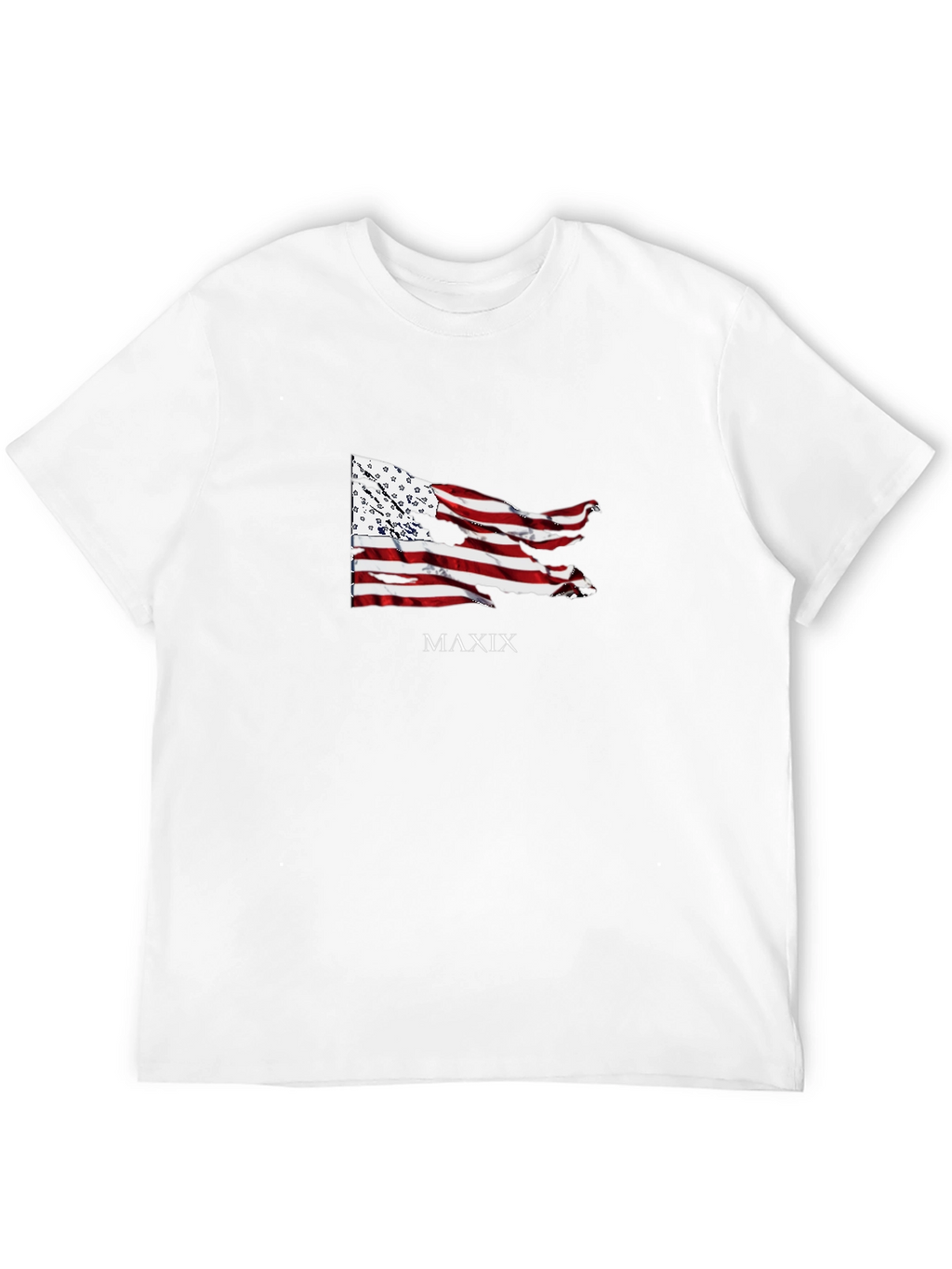 MAXIX Graphic Print Black T-Shirt