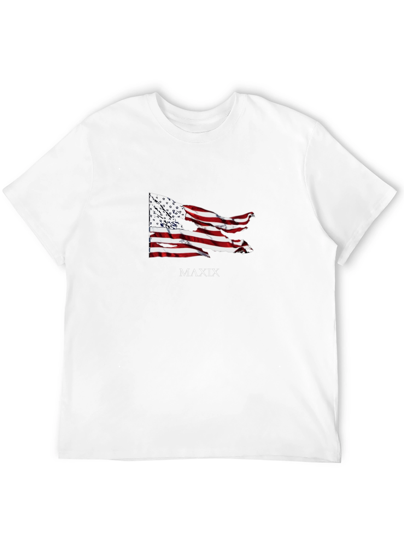MAXIX Graphic Print Black T-Shirt
