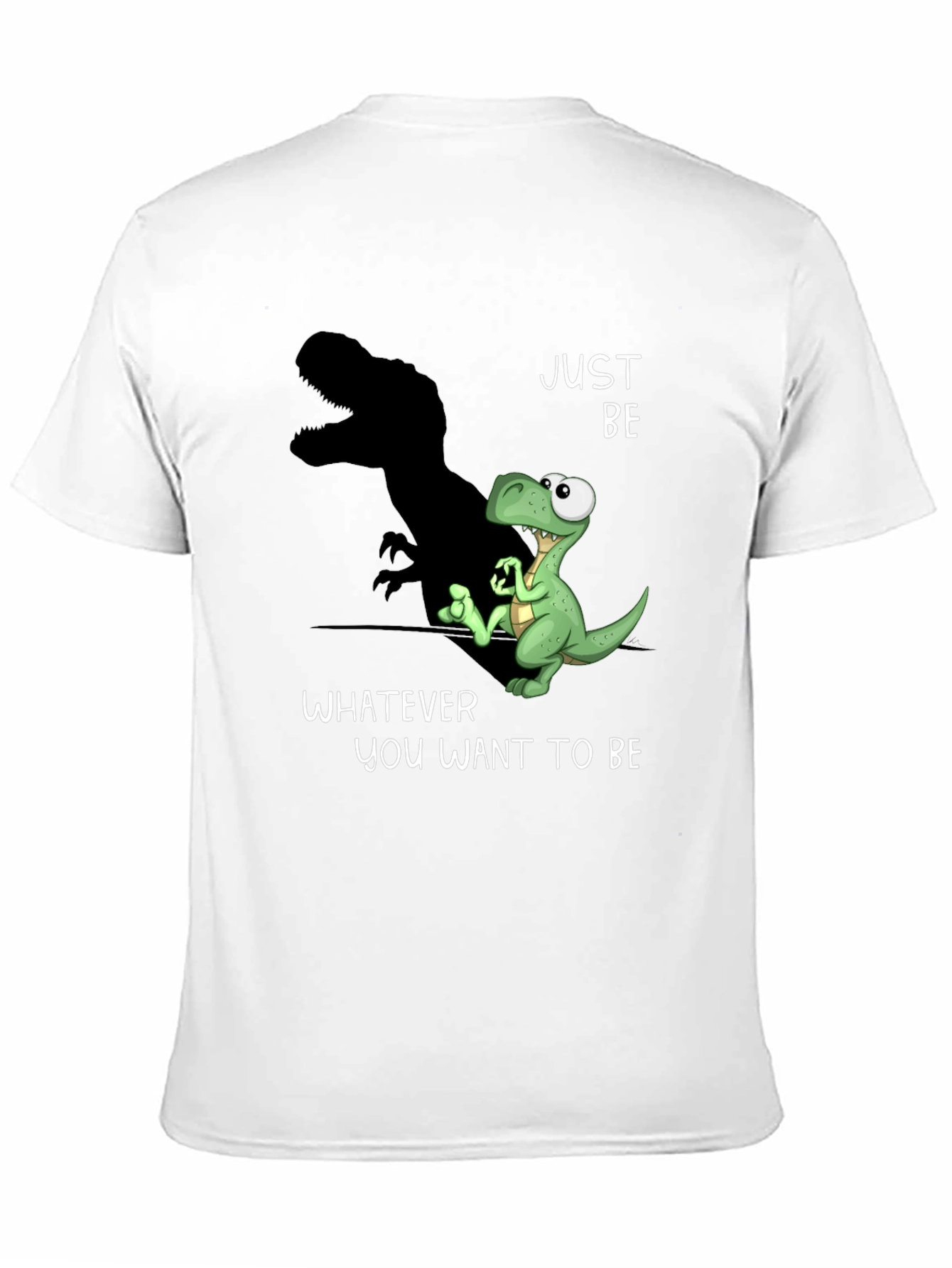 Dino Shadow Graphic Tee - Be Yourself T-Shirt