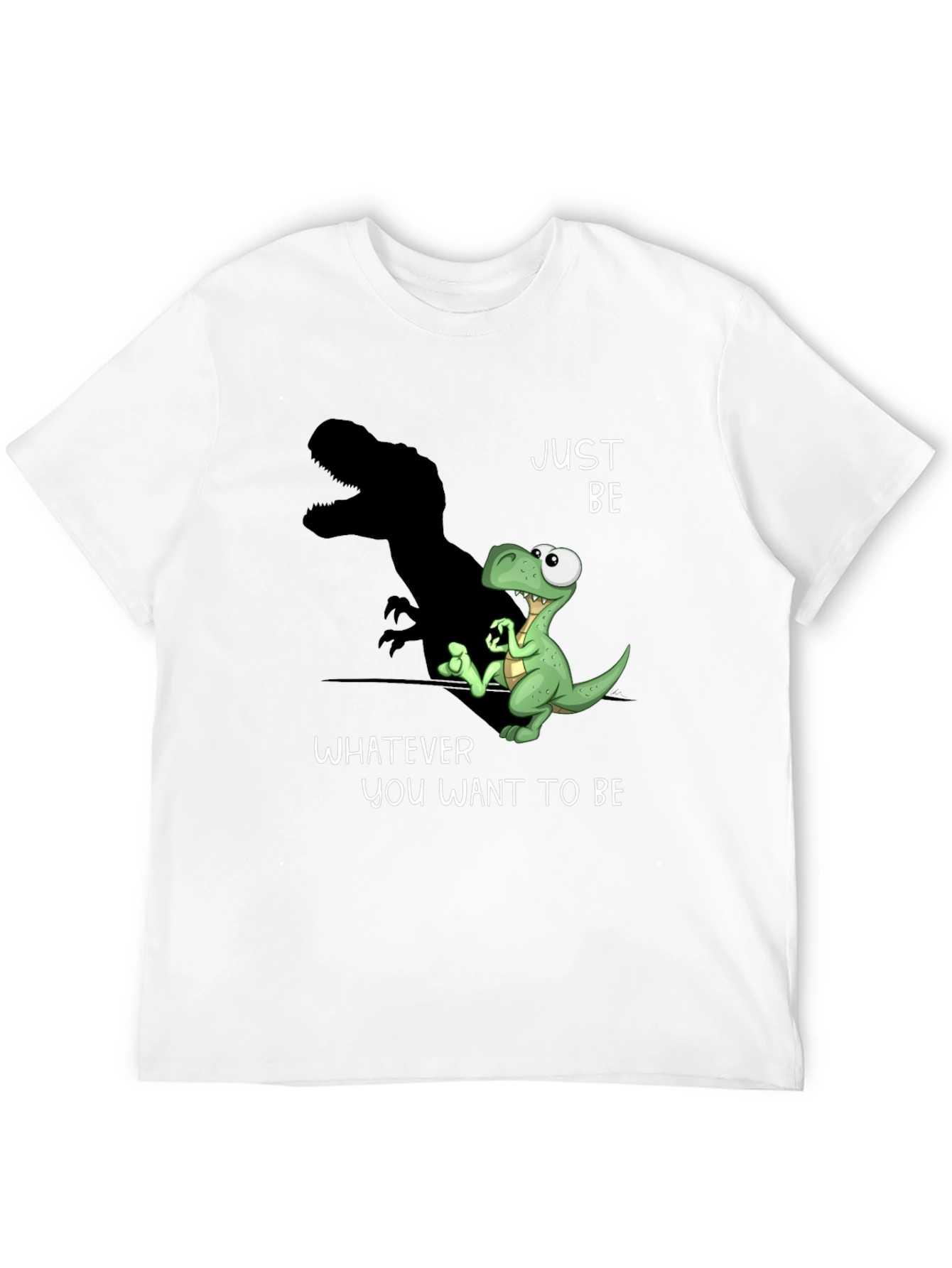 Dino Shadow Graphic Tee - Be Yourself T-Shirt