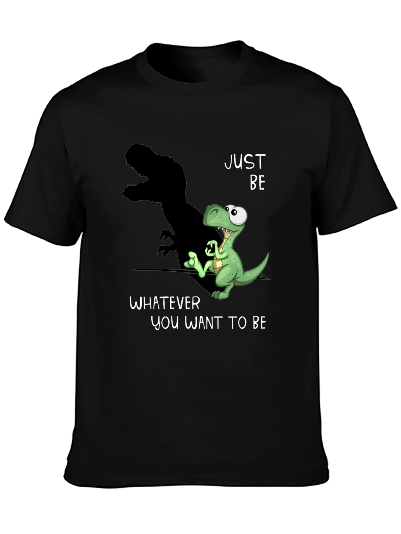 Dino Shadow Graphic Tee - Be Yourself T-Shirt
