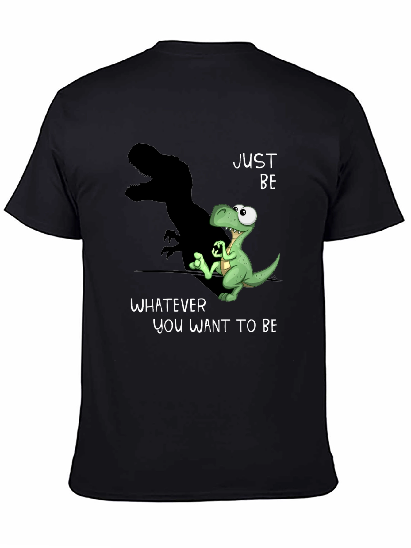 Dino Shadow Graphic Tee - Be Yourself T-Shirt