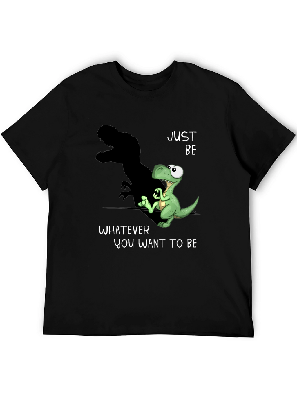 Dino Shadow Graphic Tee - Be Yourself T-Shirt