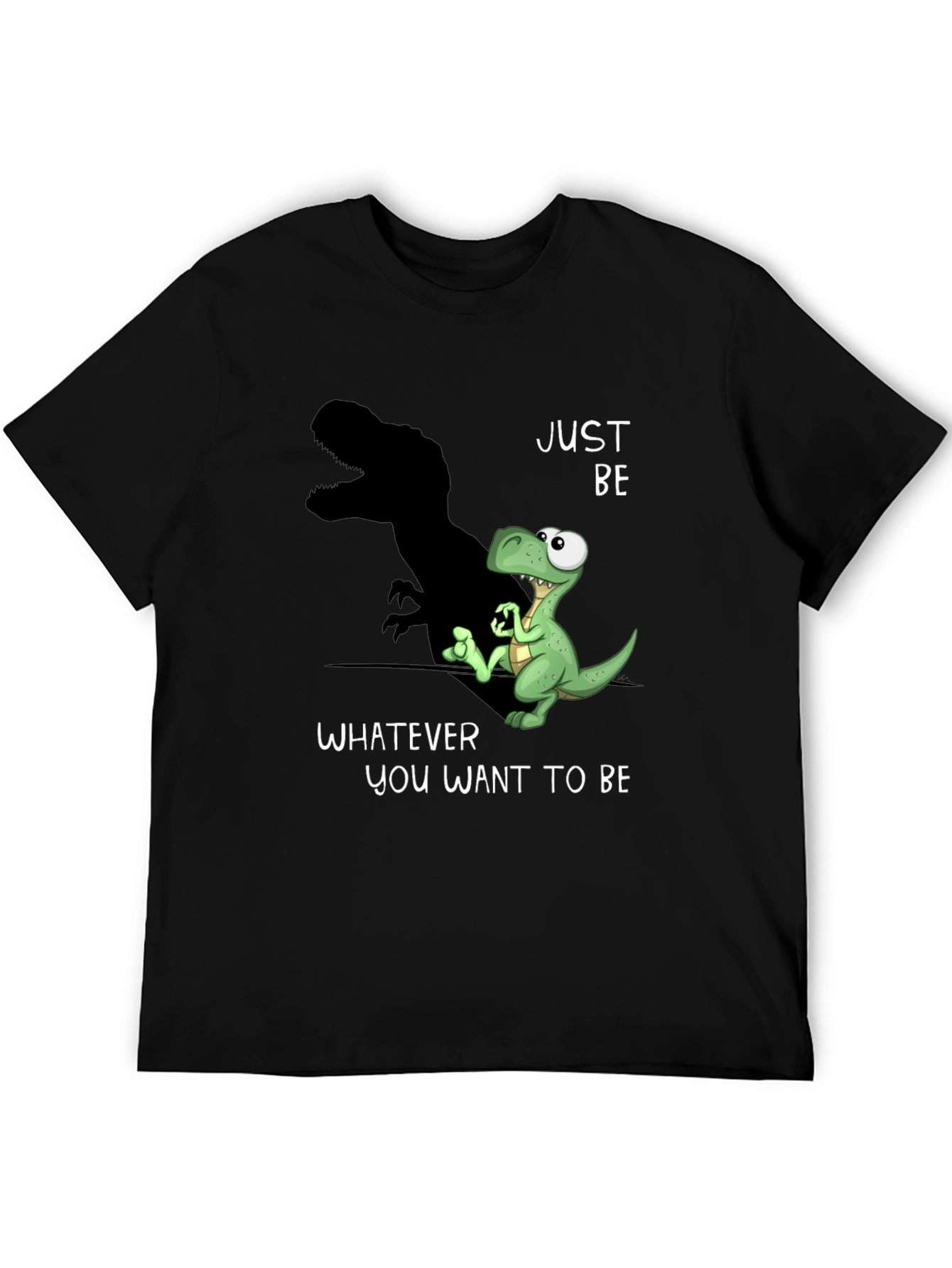 Dino Shadow Graphic Tee - Be Yourself T-Shirt