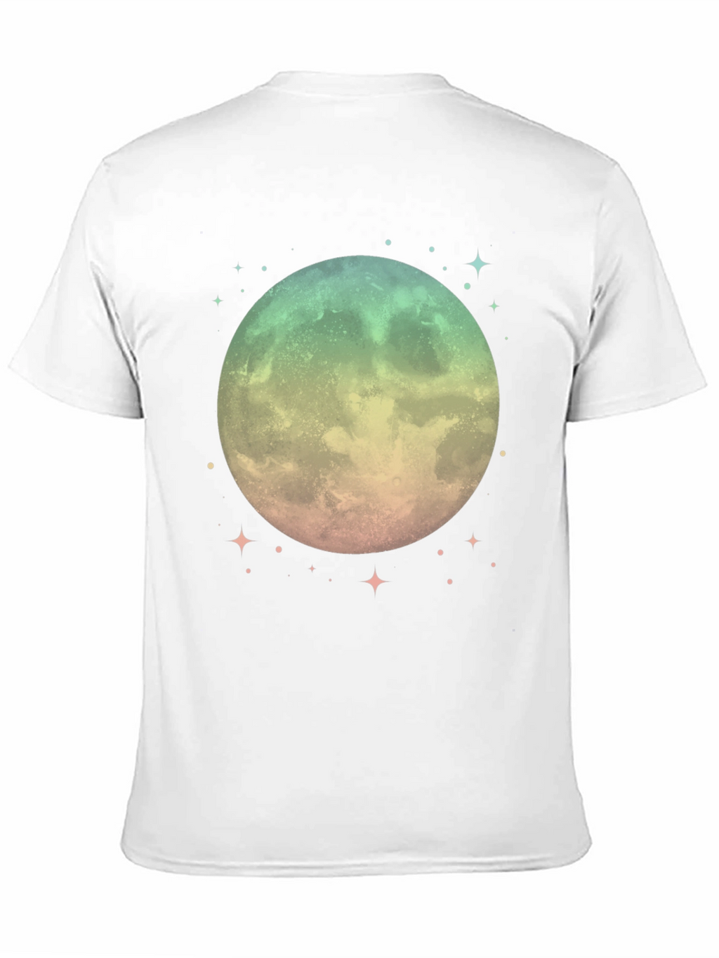 Mystic Moon Graphic Tee - Unisex Black T-Shirt