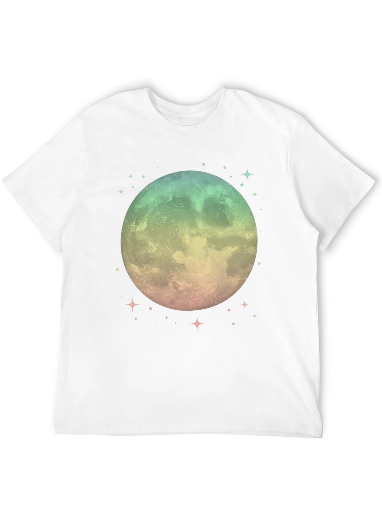 Mystic Moon Graphic Tee - Unisex Black T-Shirt