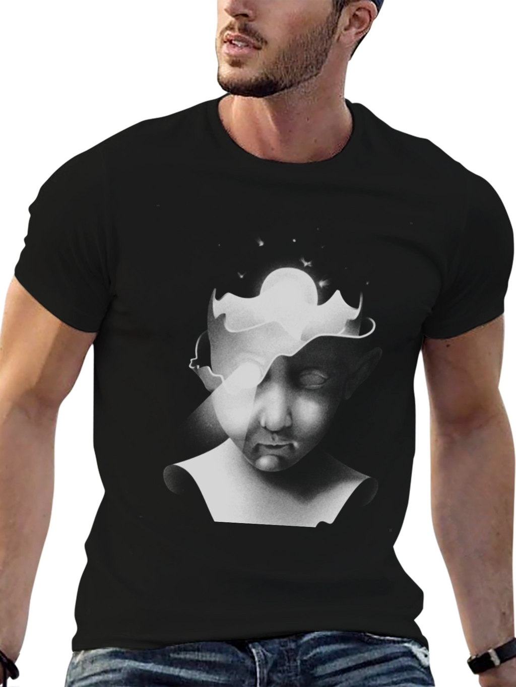 Monochrome Graphic Tee