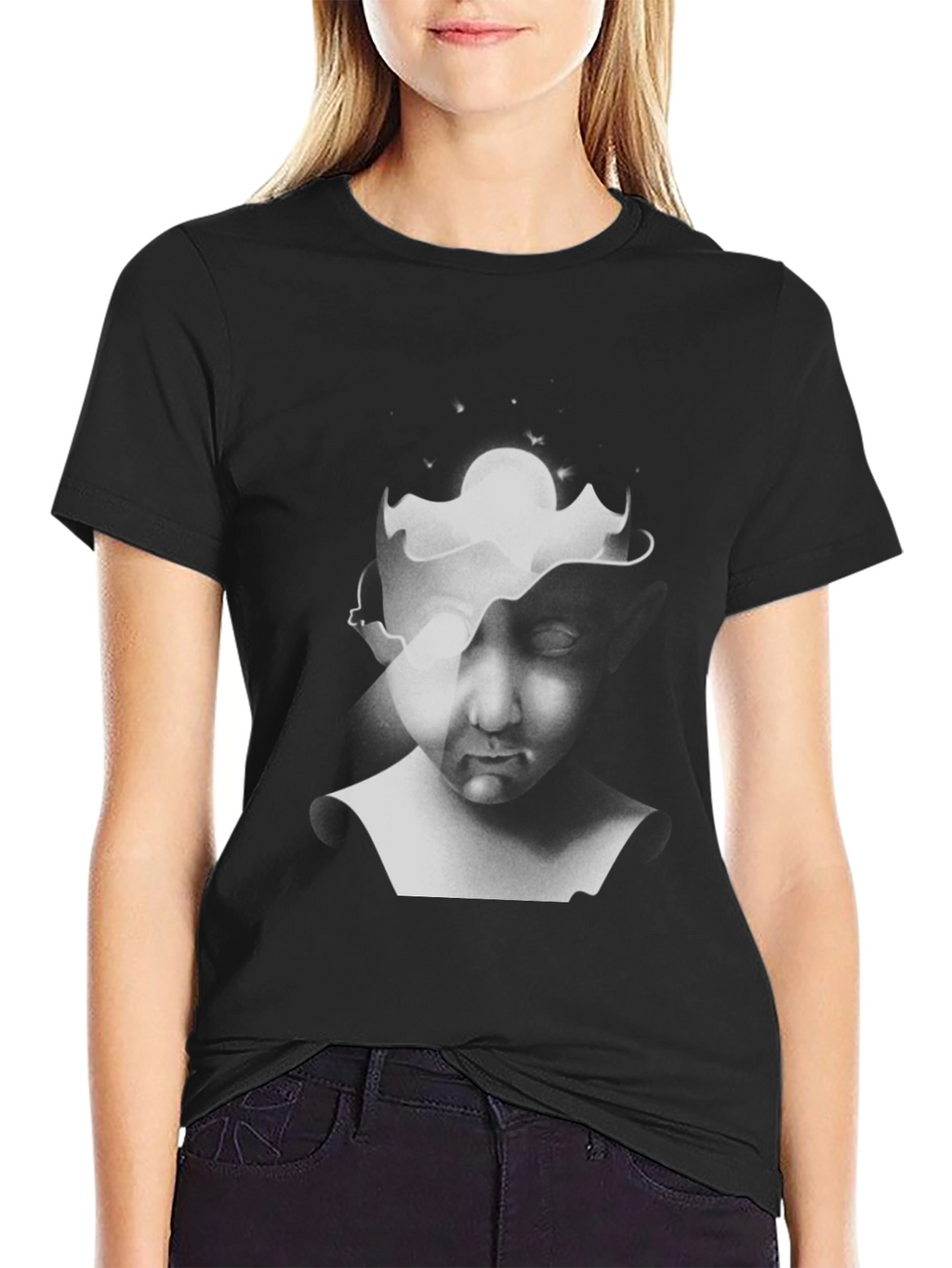 Monochrome Graphic Tee