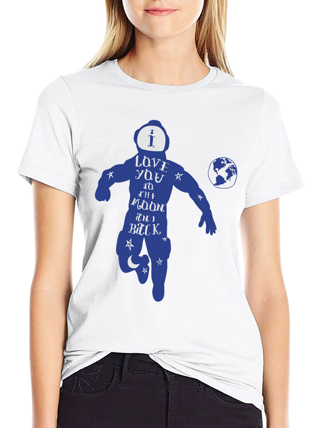 Love You To The Moon And Back Graphic T-Shirt
