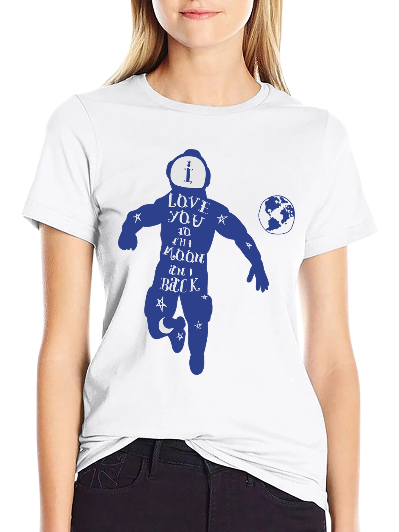 Love You To The Moon And Back Graphic T-Shirt