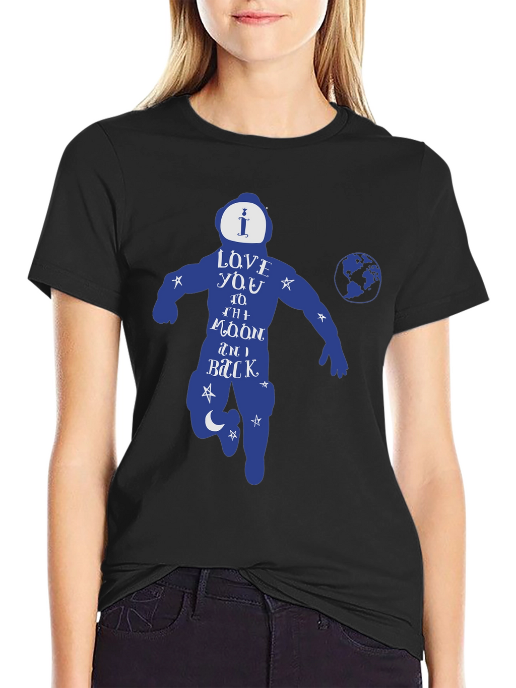 Love You To The Moon And Back Graphic T-Shirt