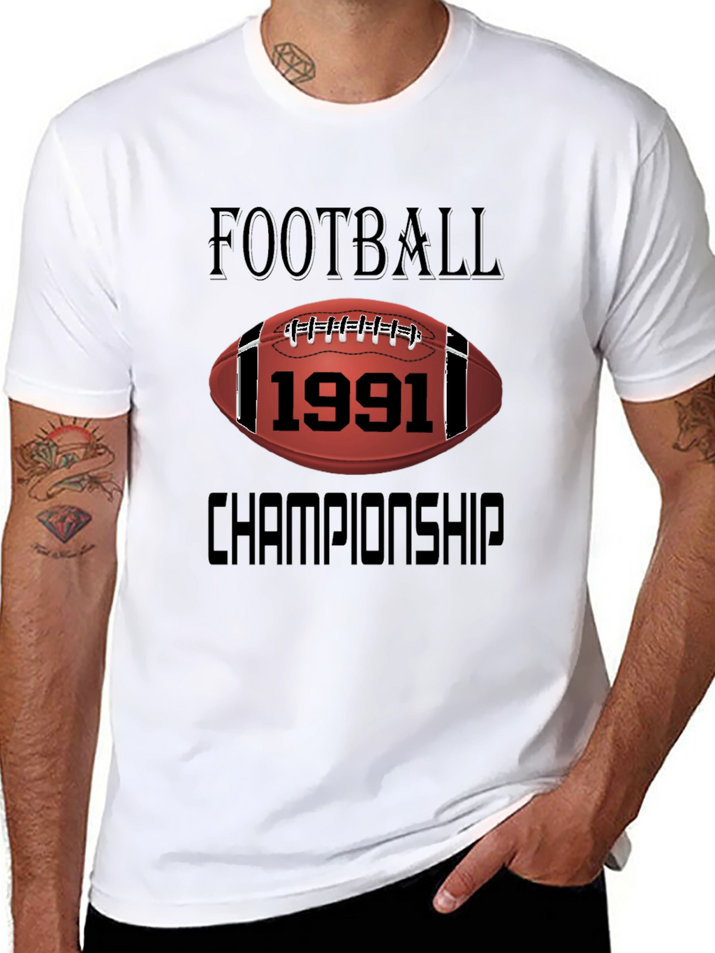 1991 Football Championship Graphic Tee