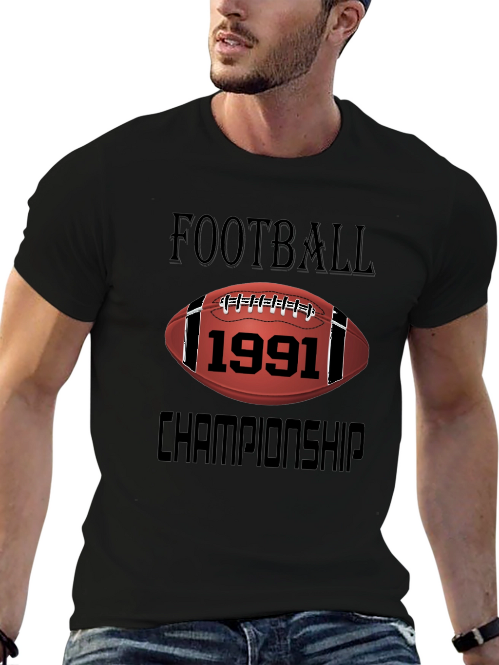 1991 Football Championship Graphic Tee