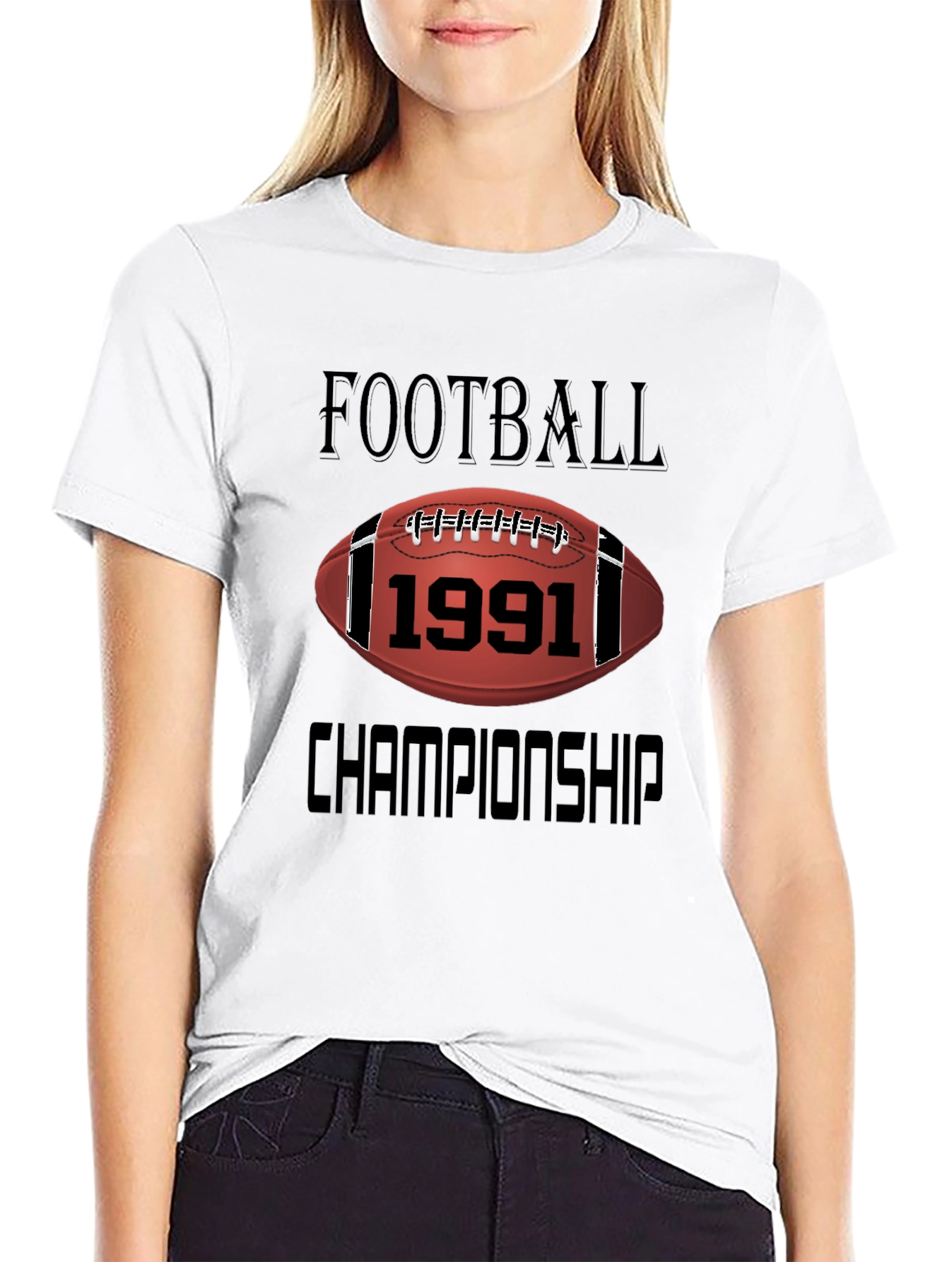 1991 Football Championship Graphic Tee