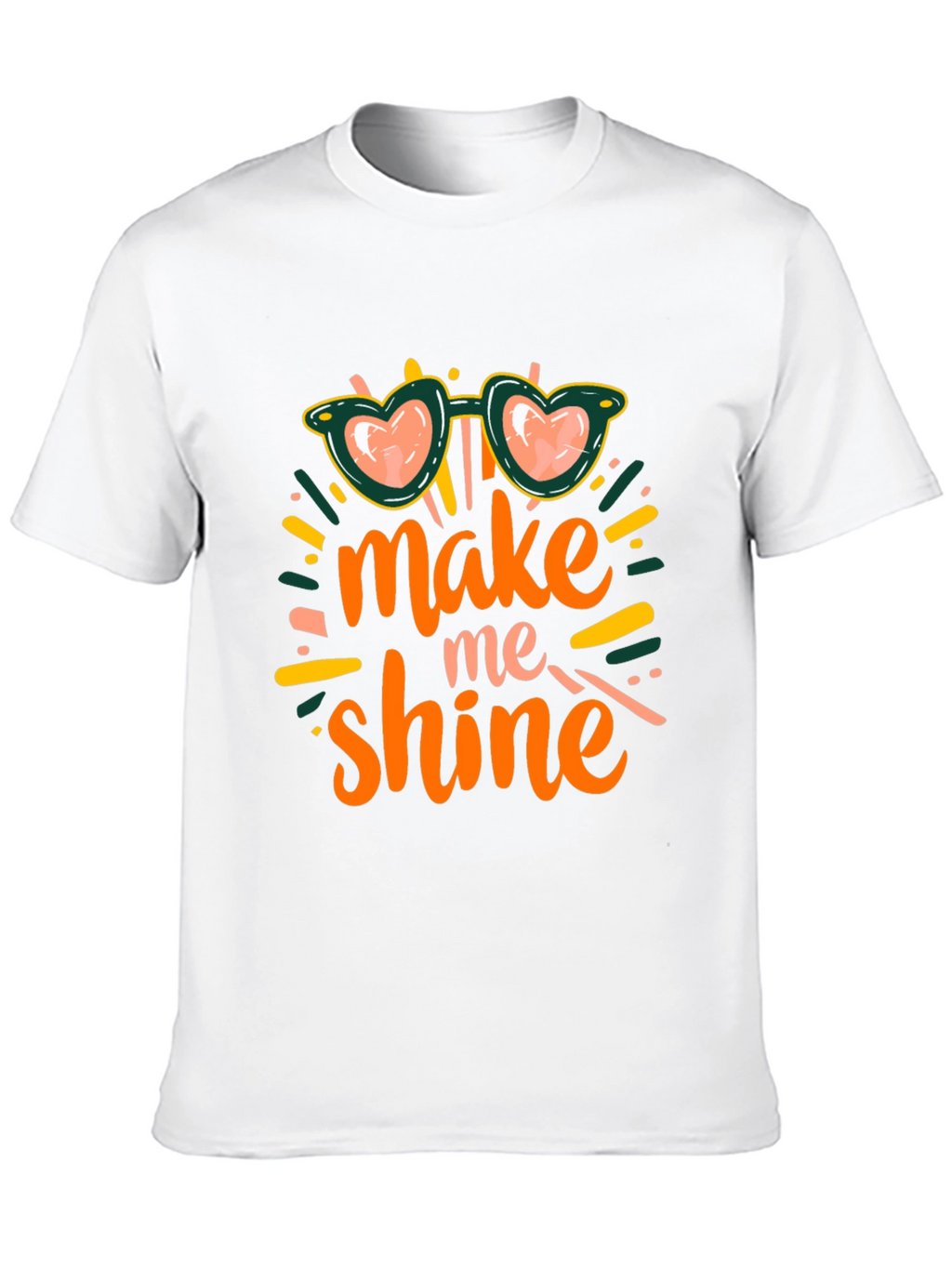 Make Me Shine Graphic Tee - Fun Summer Style