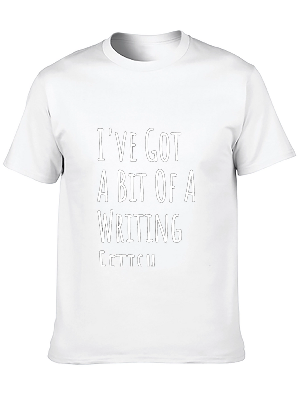 Writing Itch T-Shirt - Funny Writer Tee