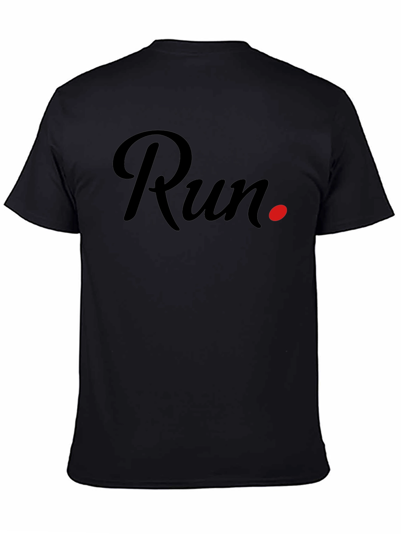 Run Graphic T-Shirt - Sporty Casual Tee