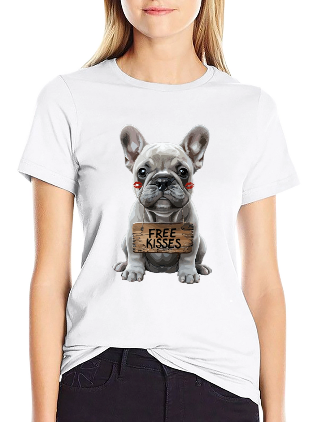 Dog Kisses Graphic Tee