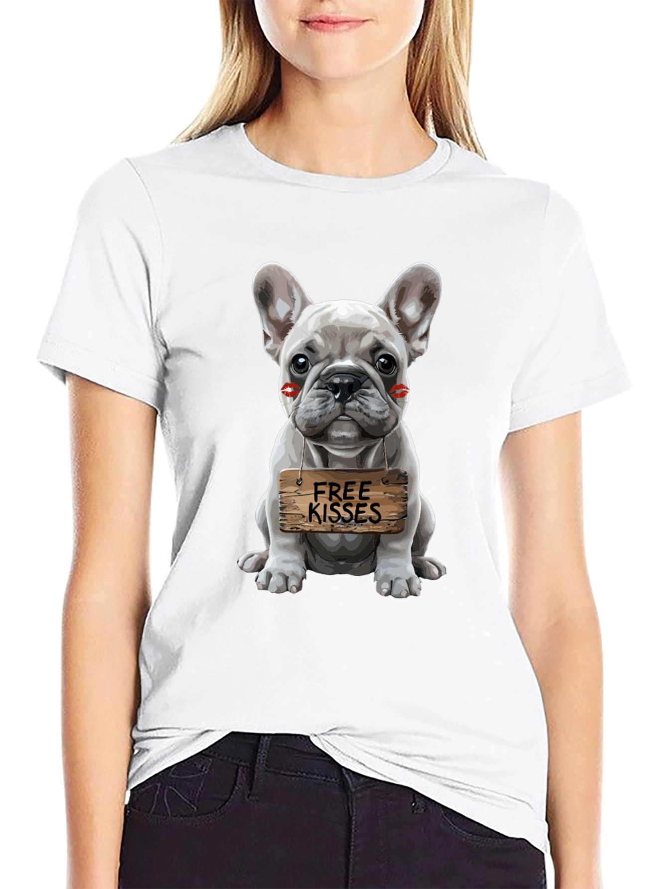 Dog Kisses Graphic Tee