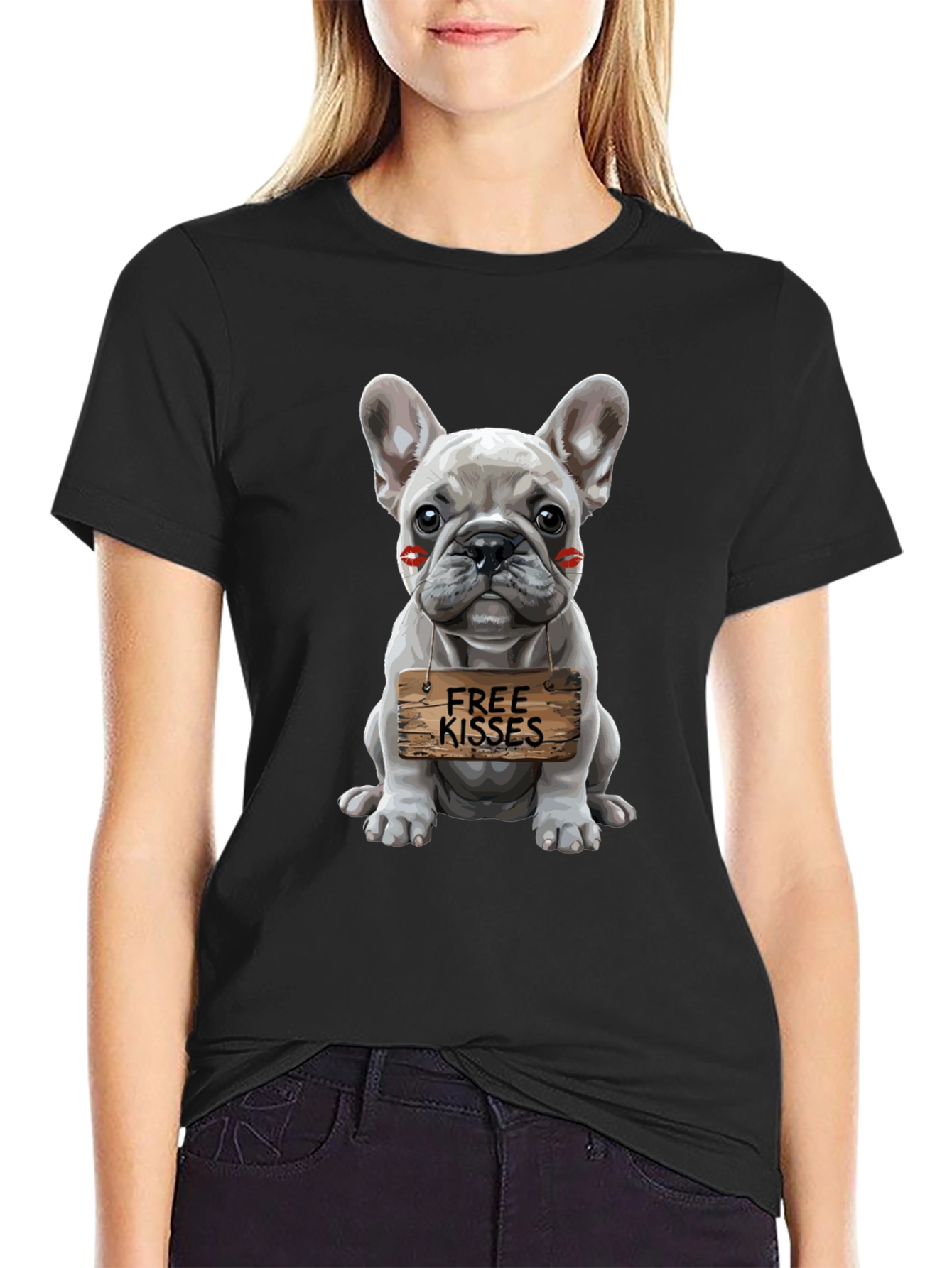 Dog Kisses Graphic Tee