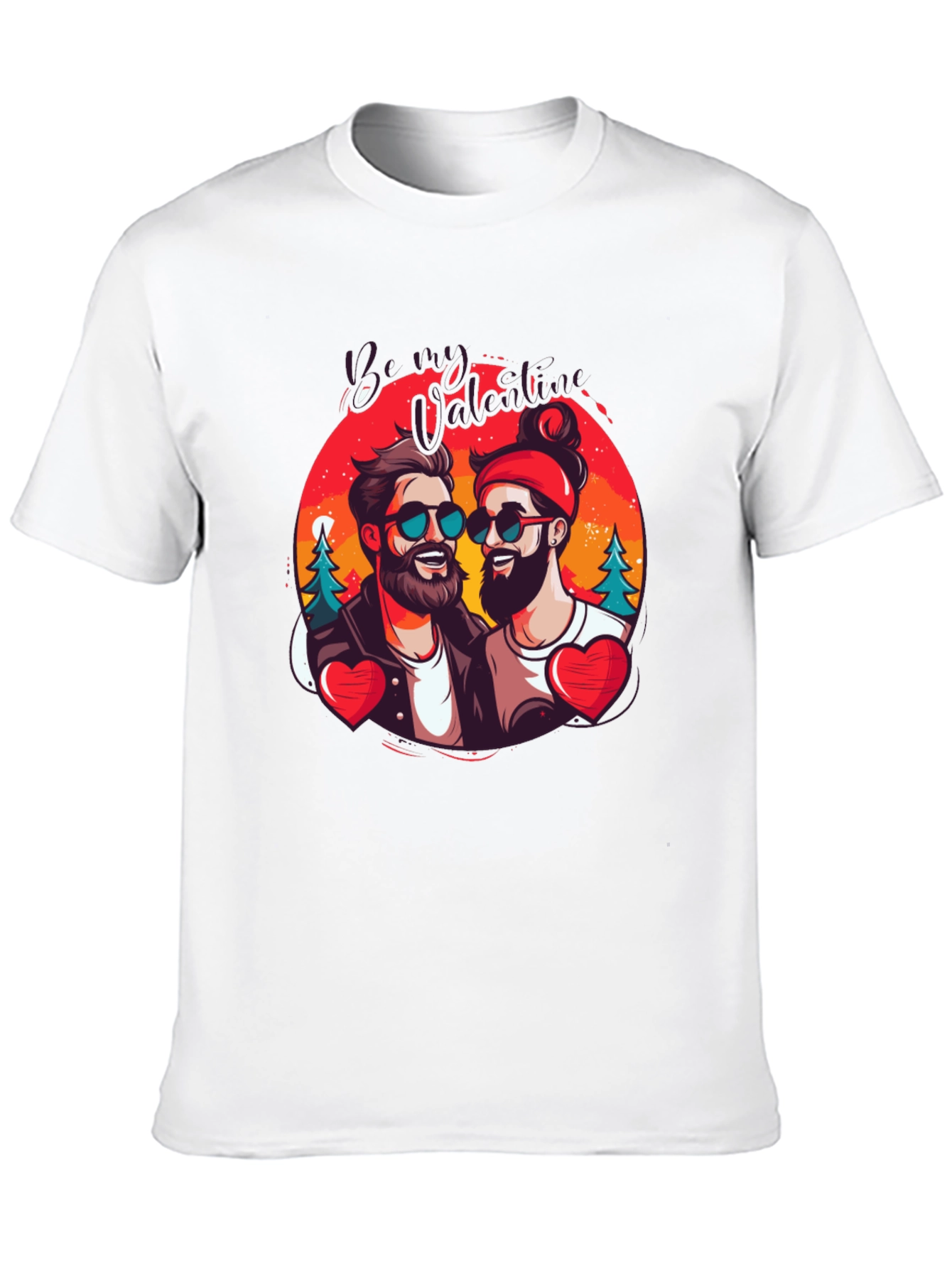 Be My Valentine T-Shirt - Graphic Print