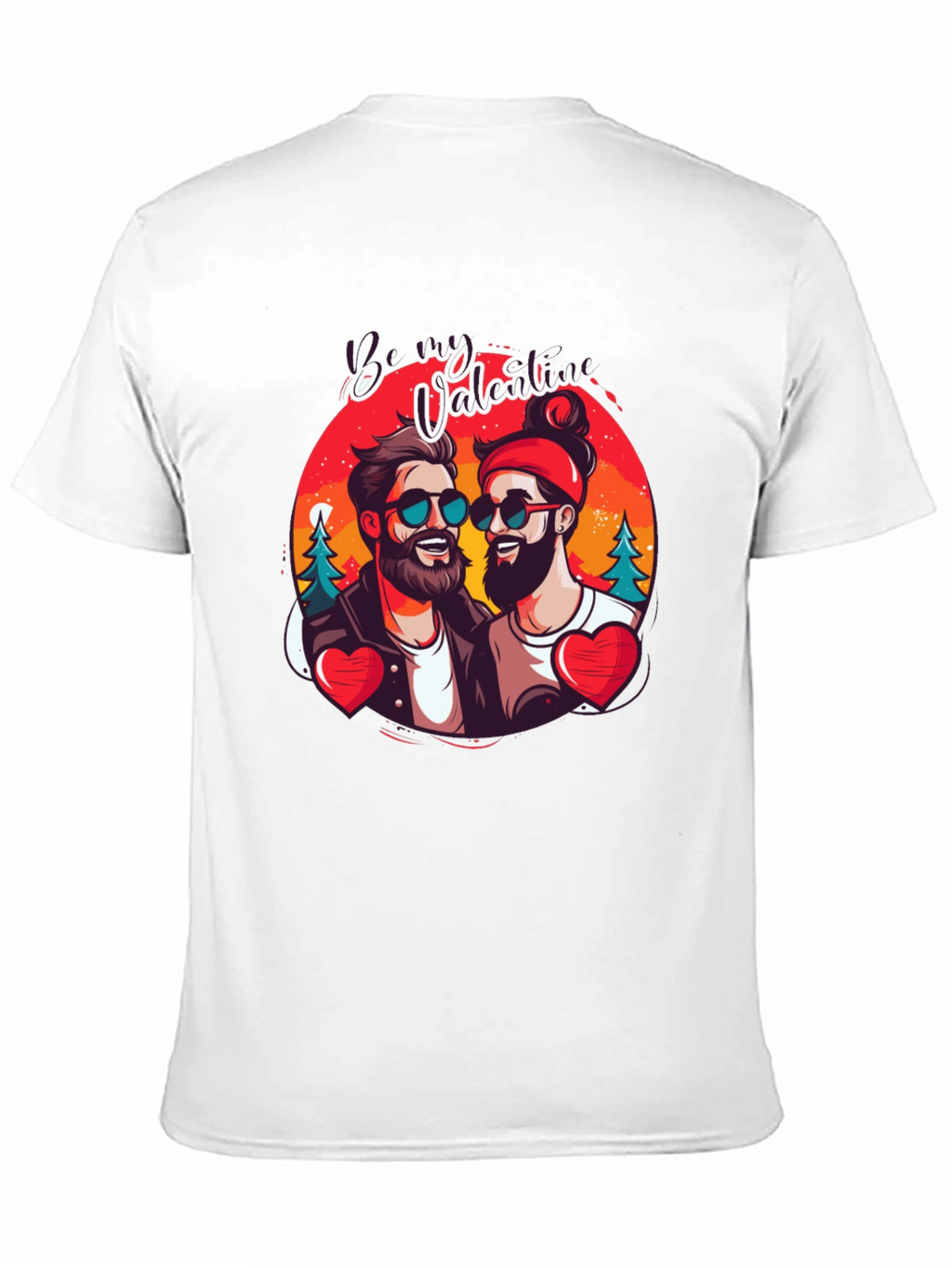Be My Valentine T-Shirt - Graphic Print