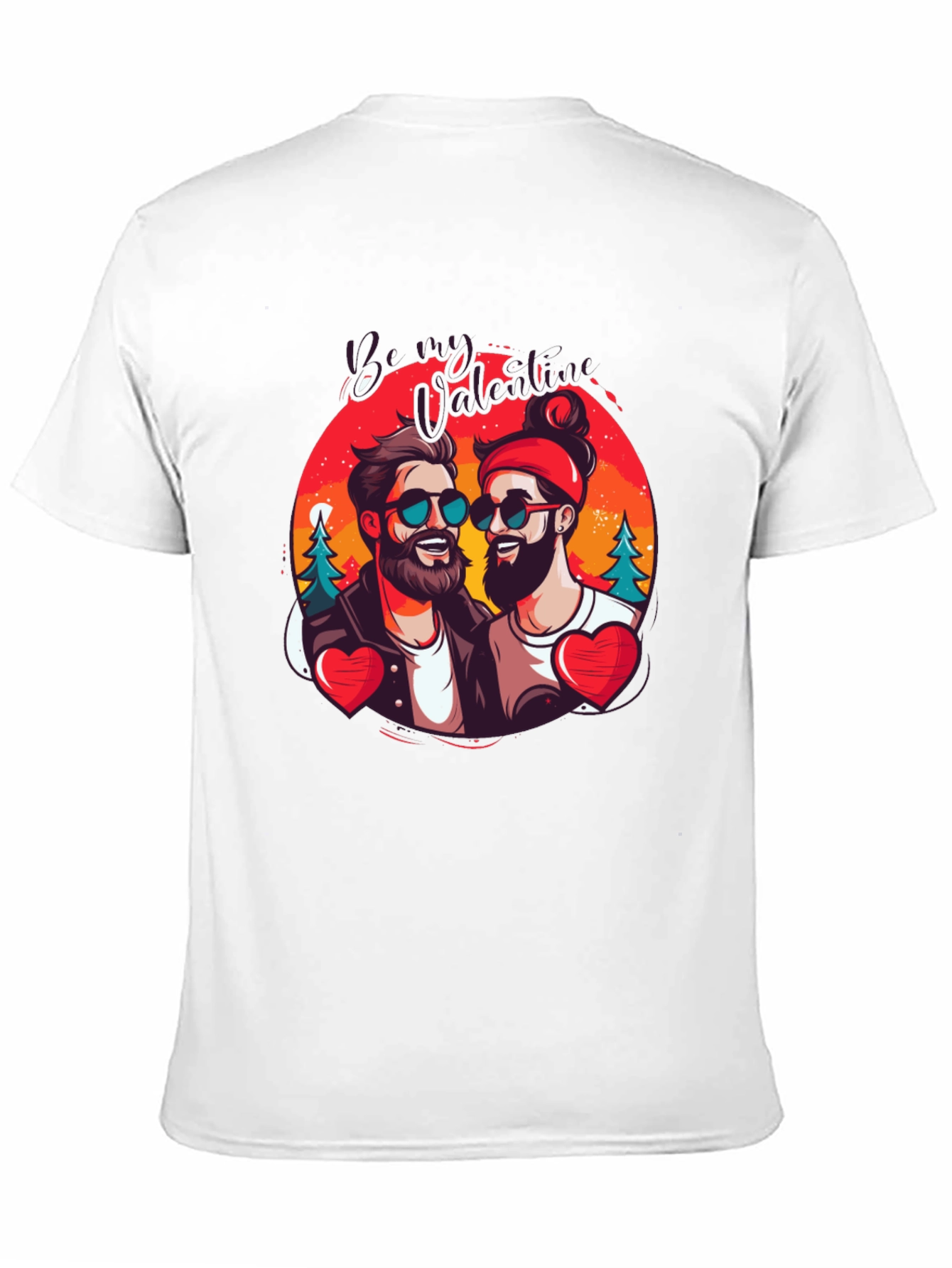 Be My Valentine T-Shirt - Graphic Print