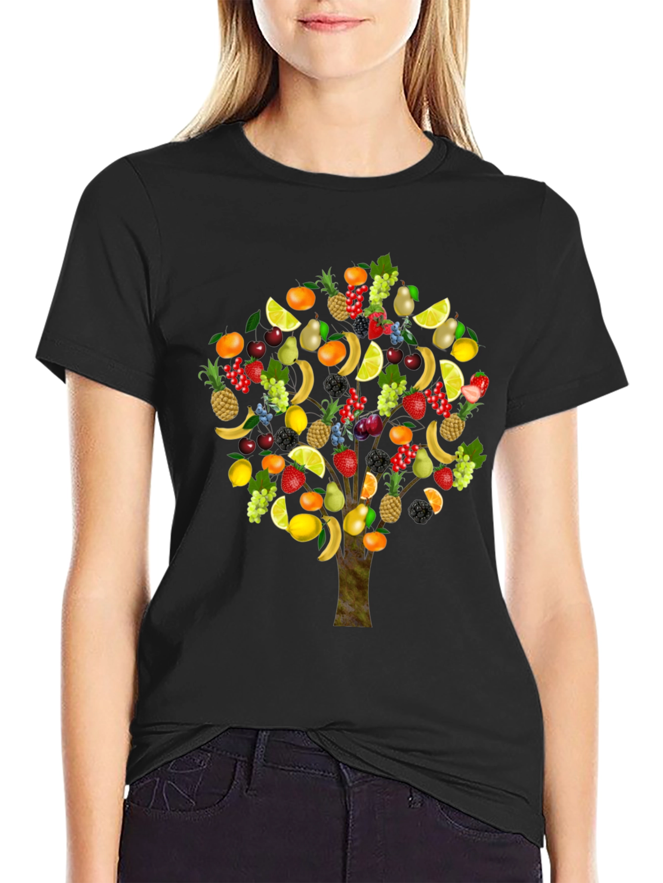Fruit Tree Graphic T-Shirt