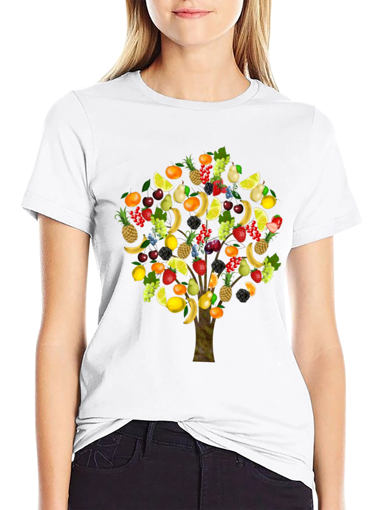 Fruit Tree Graphic T-Shirt