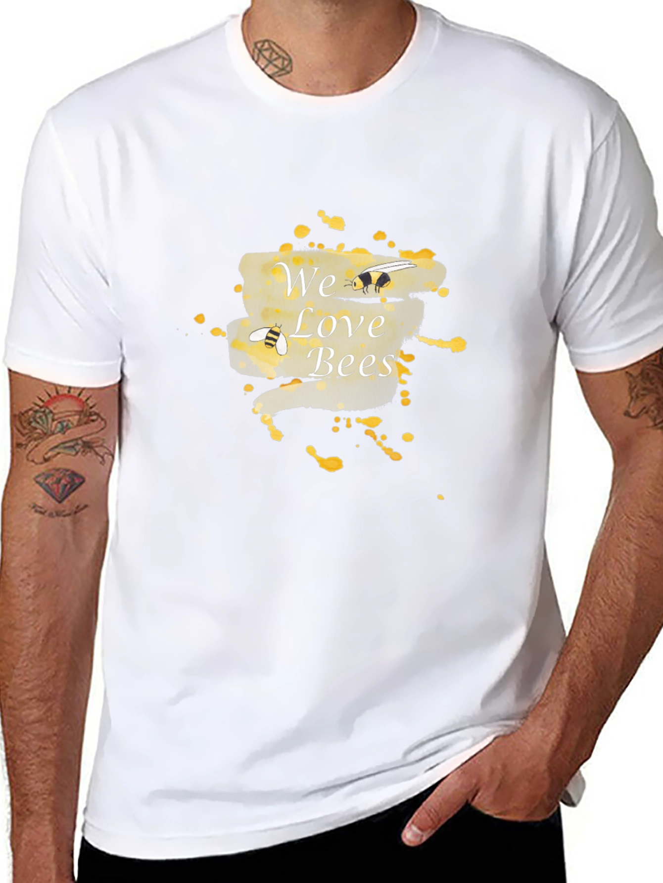 We Love Bees Graphic Tee