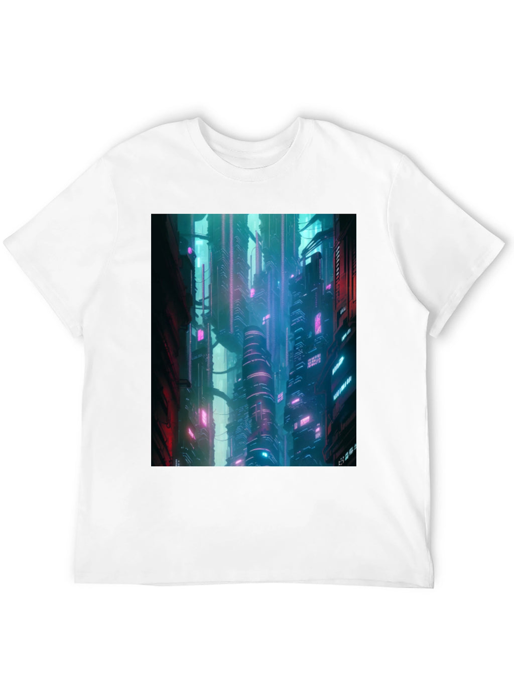 Cyberpunk City T-Shirt
