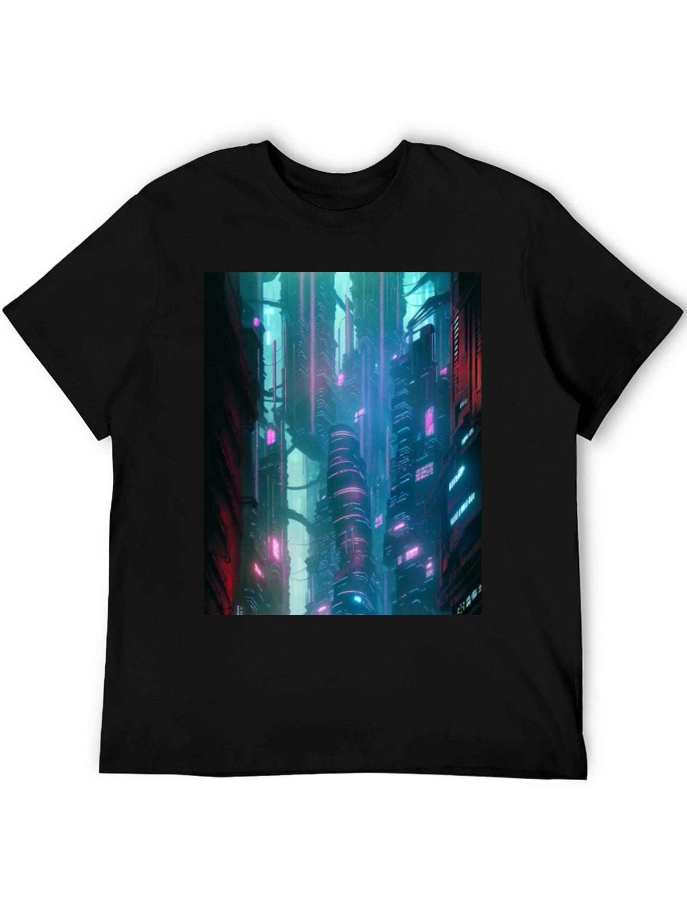 Cyberpunk City T-Shirt