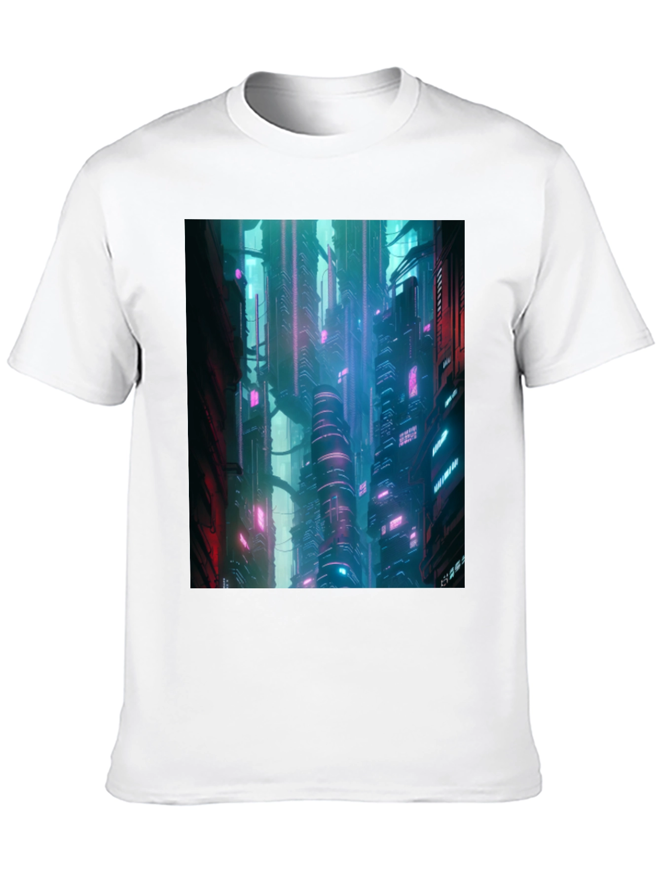 Cyberpunk City T-Shirt
