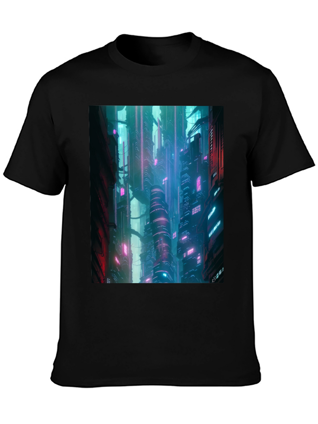Cyberpunk City T-Shirt