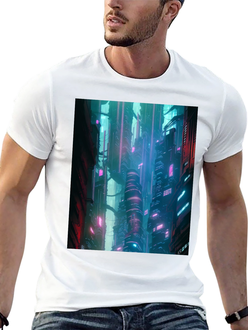 Cyberpunk City T-Shirt
