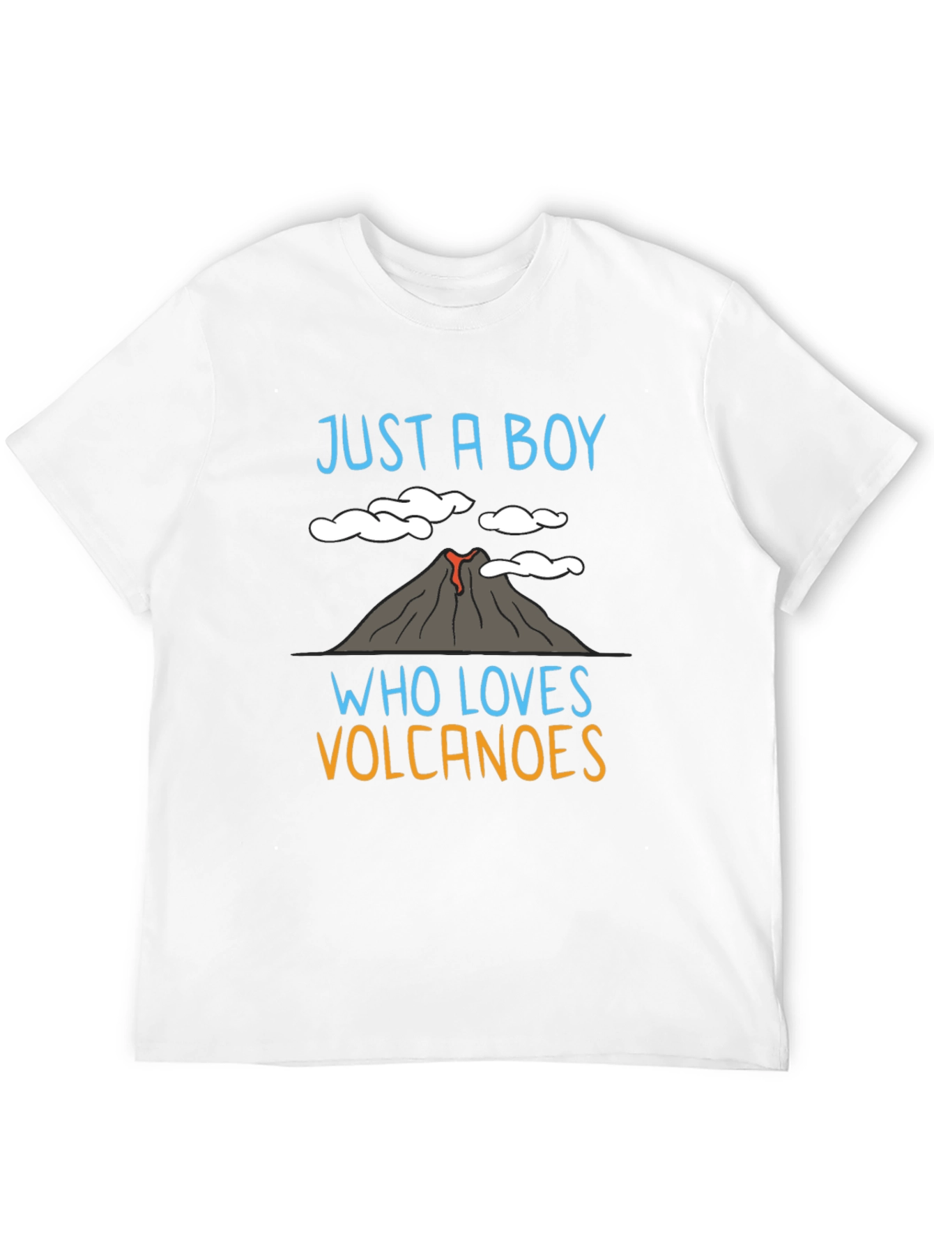 Volcano Lovers Tee - Just a Boy Who Loves Volcanoes