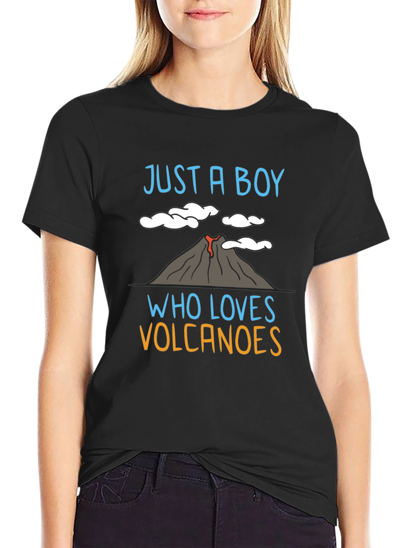 Volcano Lovers Tee - Just a Boy Who Loves Volcanoes