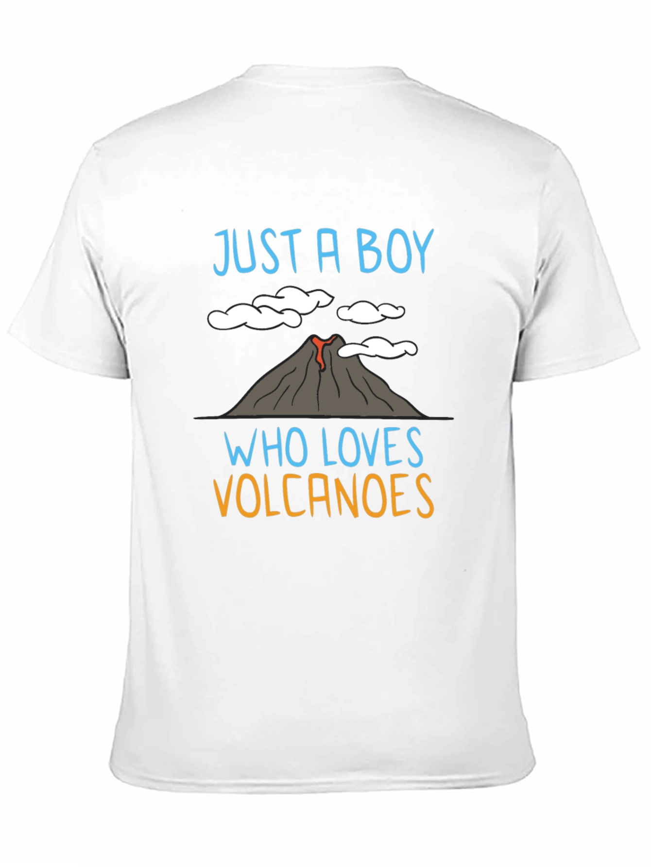 Volcano Lovers Tee - Just a Boy Who Loves Volcanoes