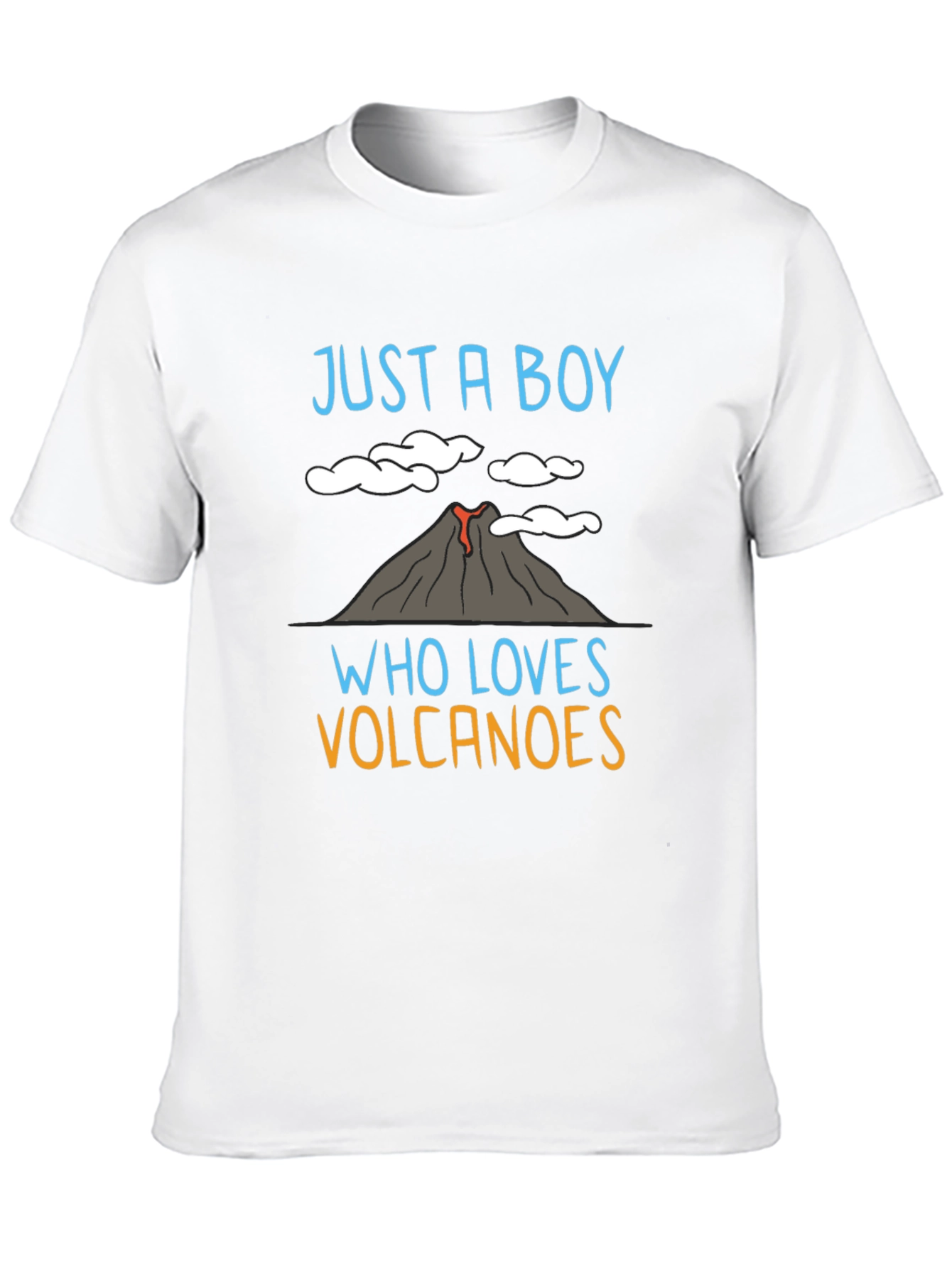Volcano Lovers Tee - Just a Boy Who Loves Volcanoes