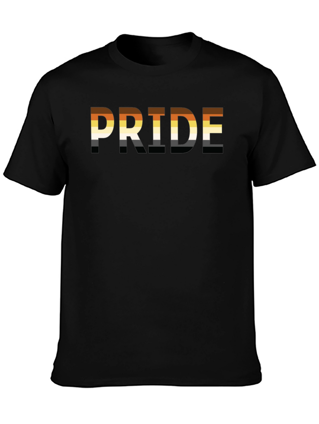 Bear Pride Graphic T-Shirt - Black