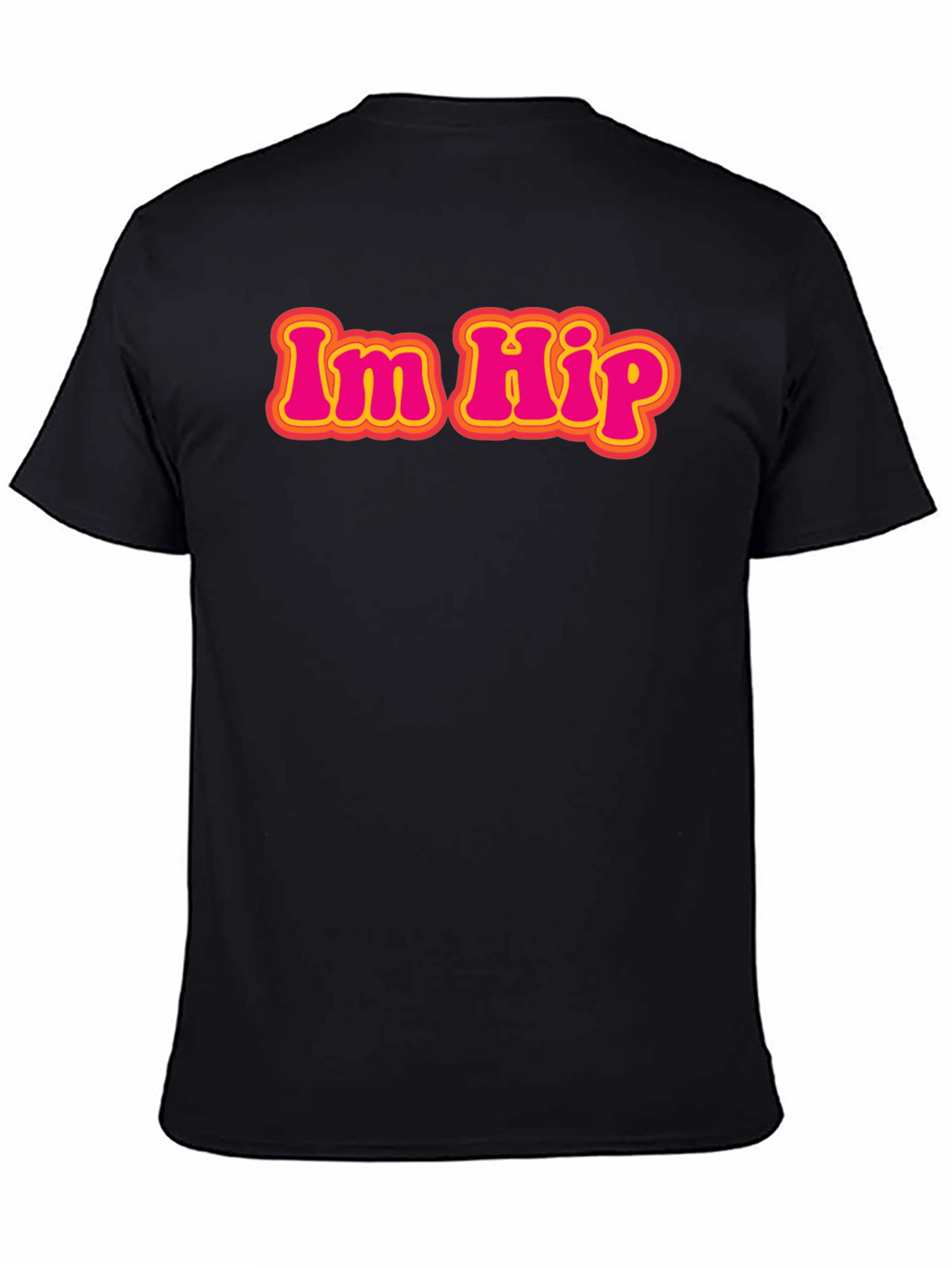 Im Hip Retro Graphic Tee - Classic Black T-Shirt