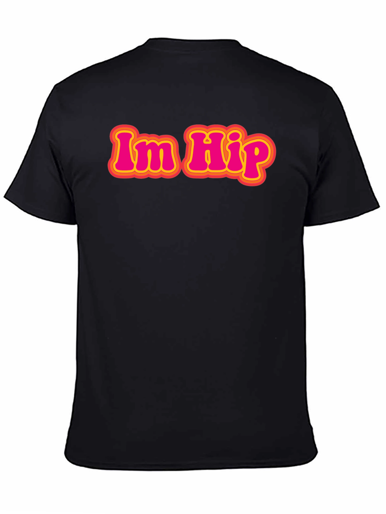 Im Hip Retro Graphic Tee - Classic Black T-Shirt