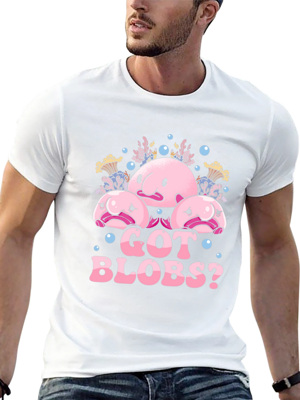Got Blobs? Blobfish Graphic Tee - Soft Cotton