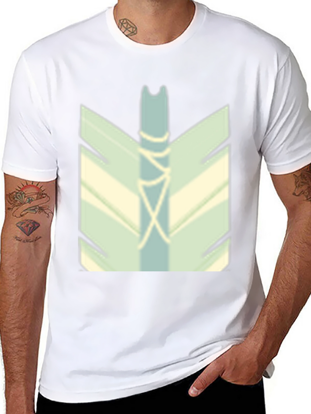 Abstract Geometric Design Tee