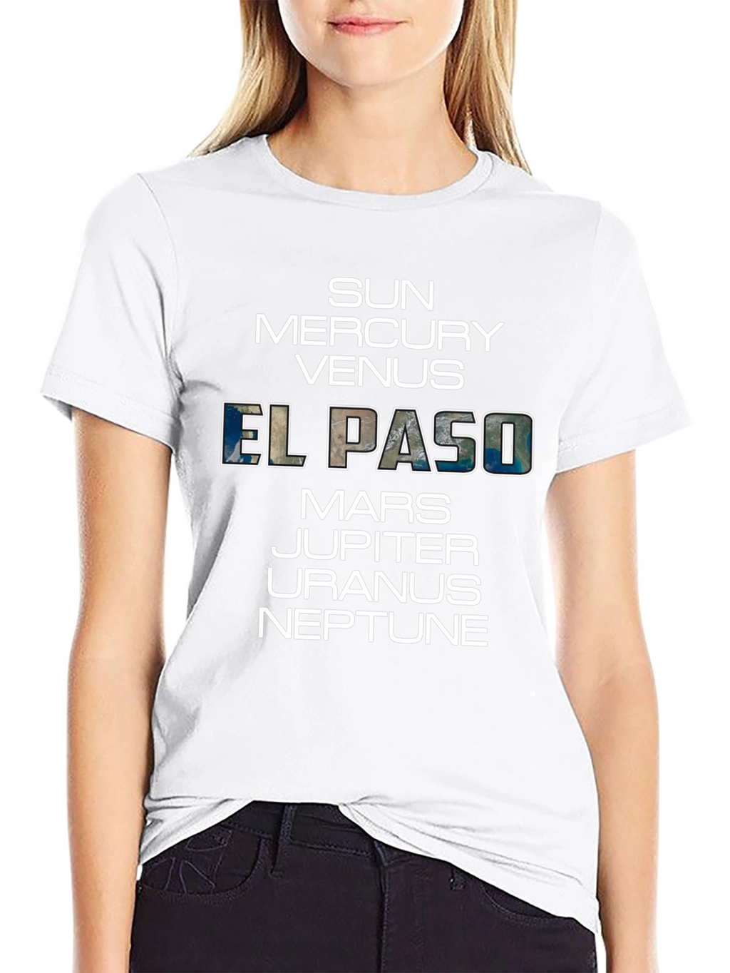 Solar System Planets Tee - El Paso Graphic T-Shirt