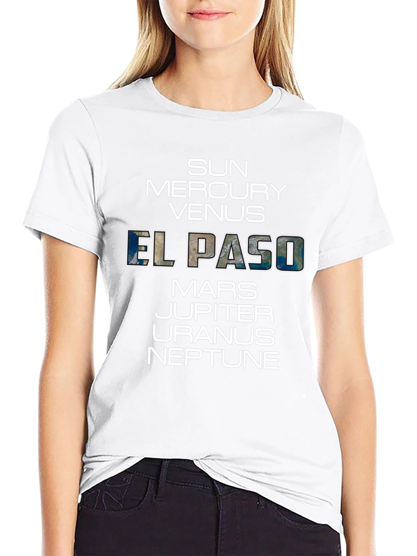 Solar System Planets Tee - El Paso Graphic T-Shirt