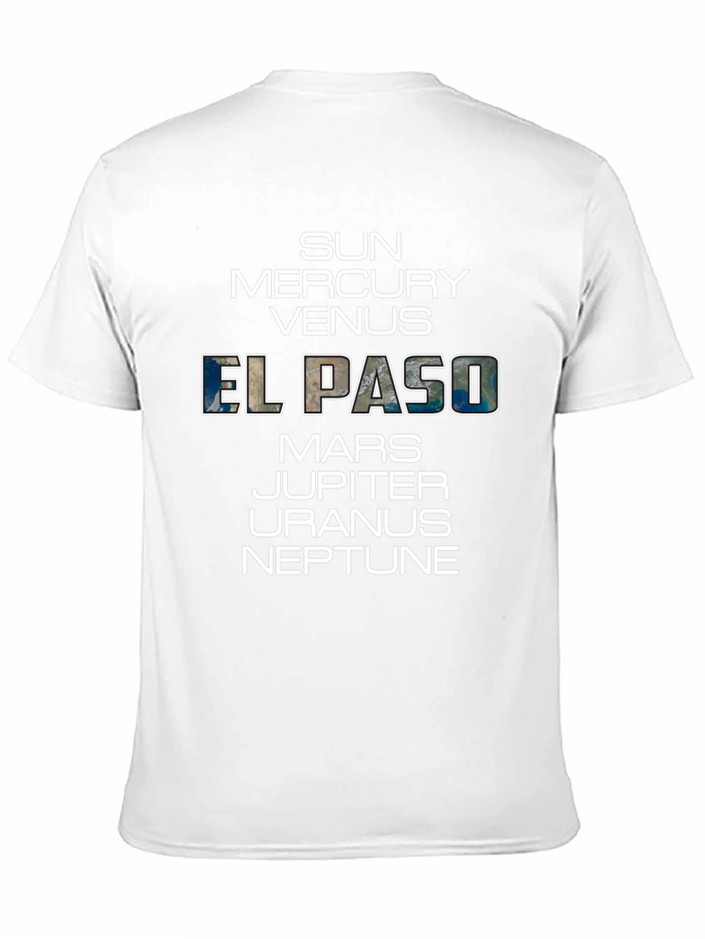 Solar System Planets Tee - El Paso Graphic T-Shirt