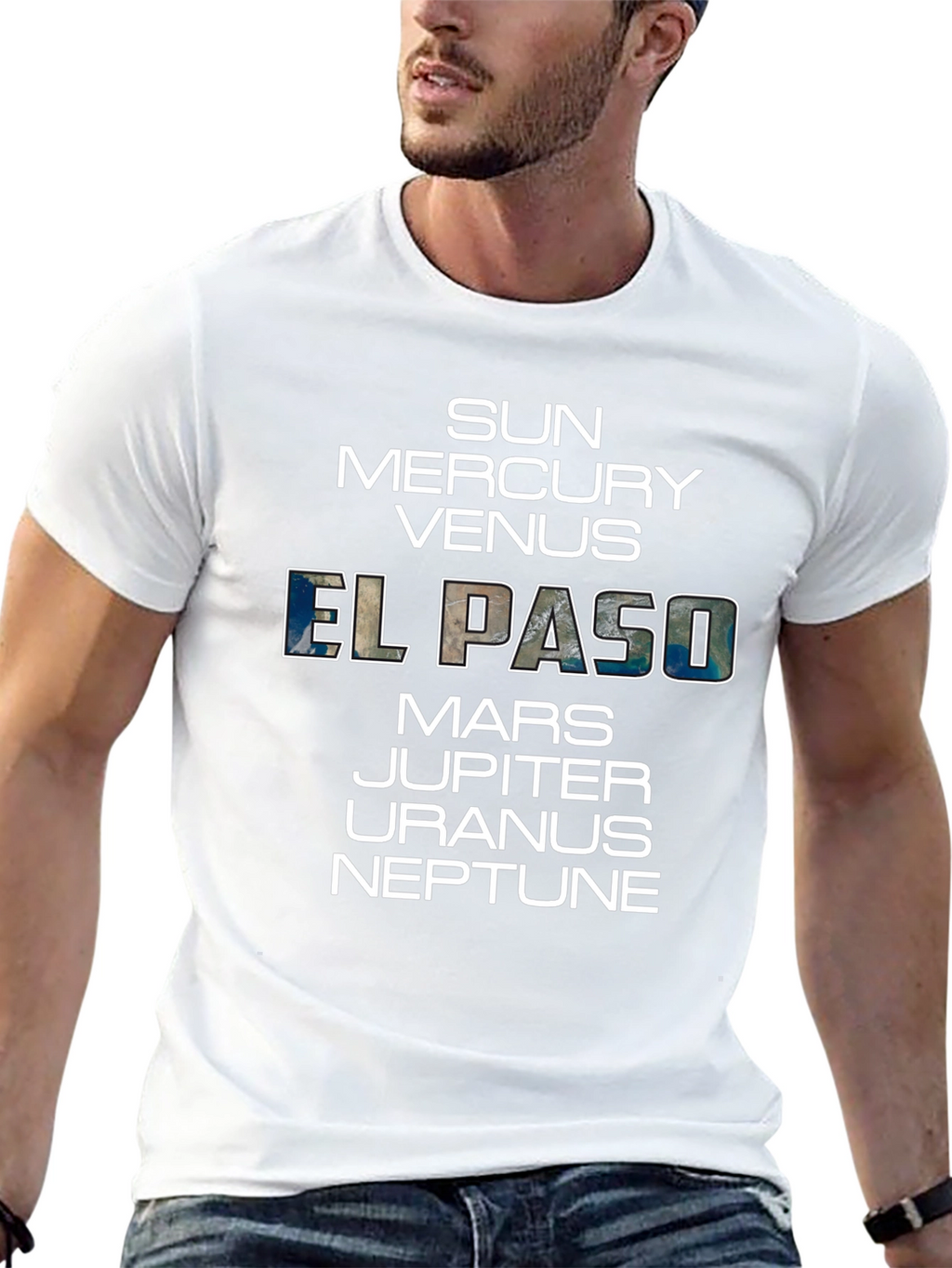Solar System Planets Tee - El Paso Graphic T-Shirt