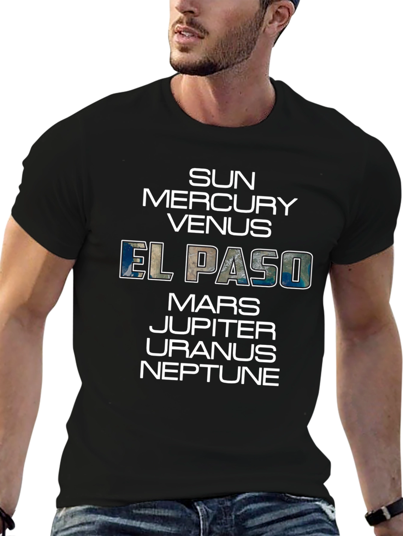 Solar System Planets Tee - El Paso Graphic T-Shirt