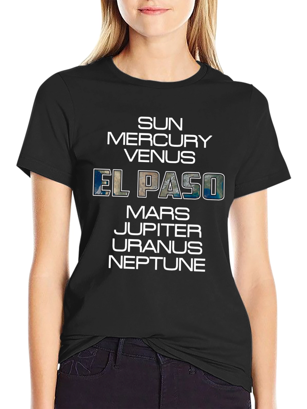 Solar System Planets Tee - El Paso Graphic T-Shirt